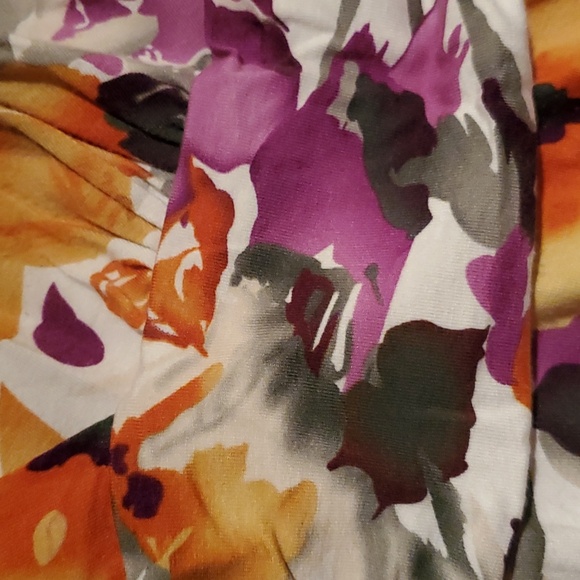 Cleo sleeveless top v-neck size XL multicolored - Picture 2 of 6